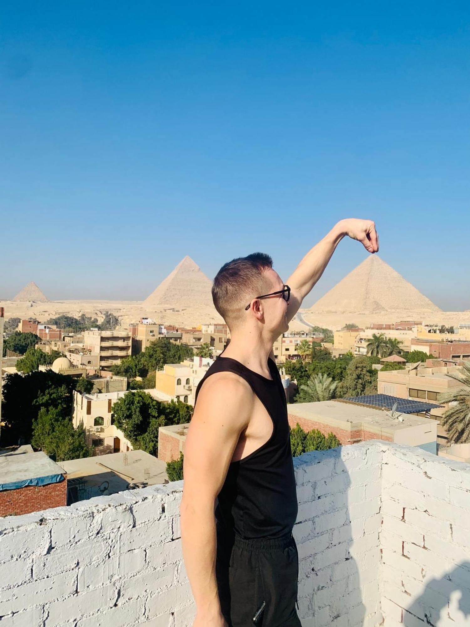 Apartamento Loay Pyramids View El El Cairo Exterior foto