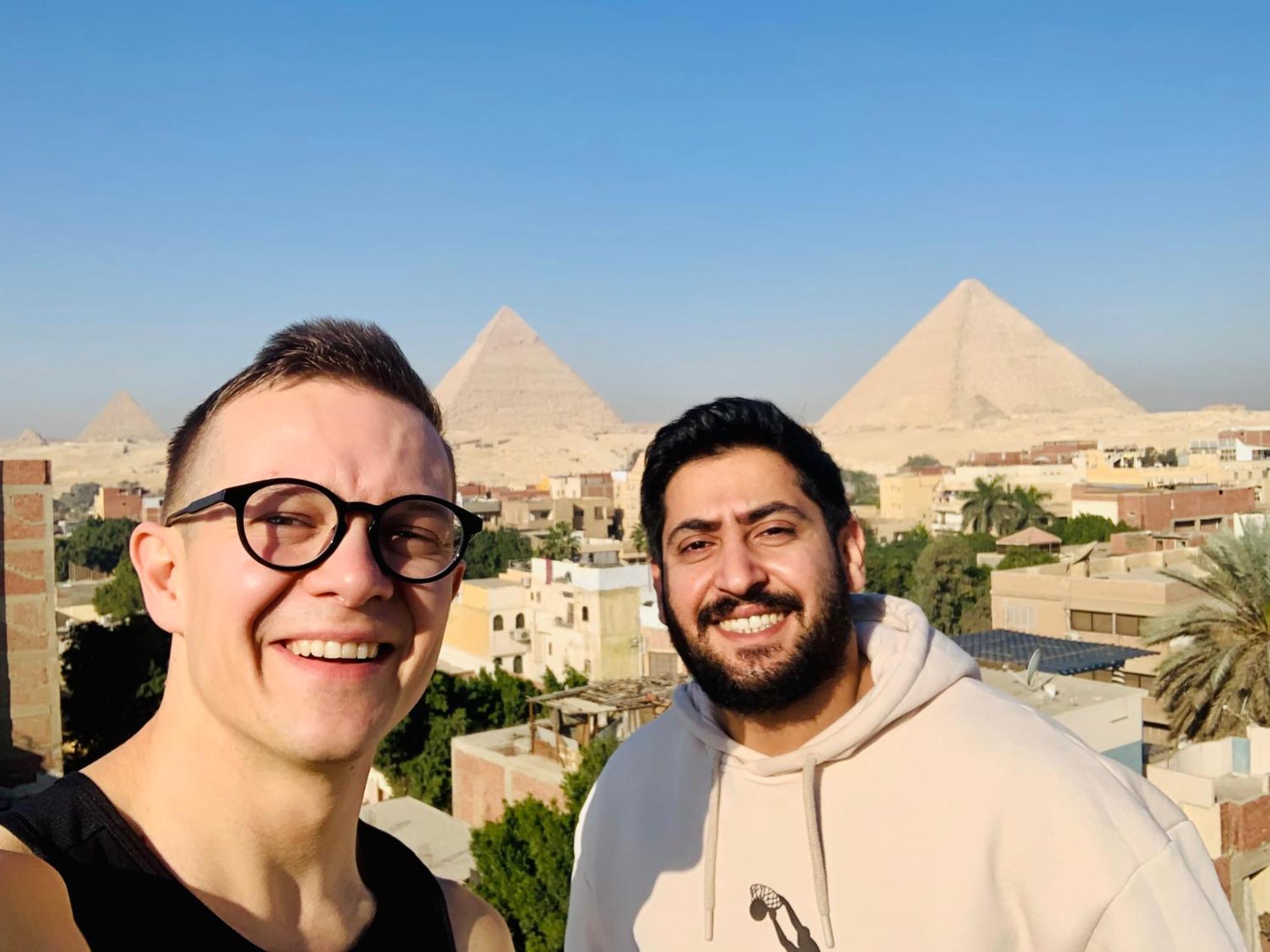 Apartamento Loay Pyramids View El El Cairo Exterior foto