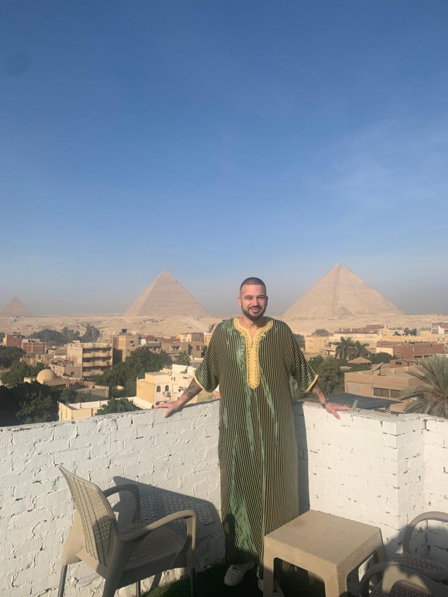 Apartamento Loay Pyramids View El El Cairo Exterior foto
