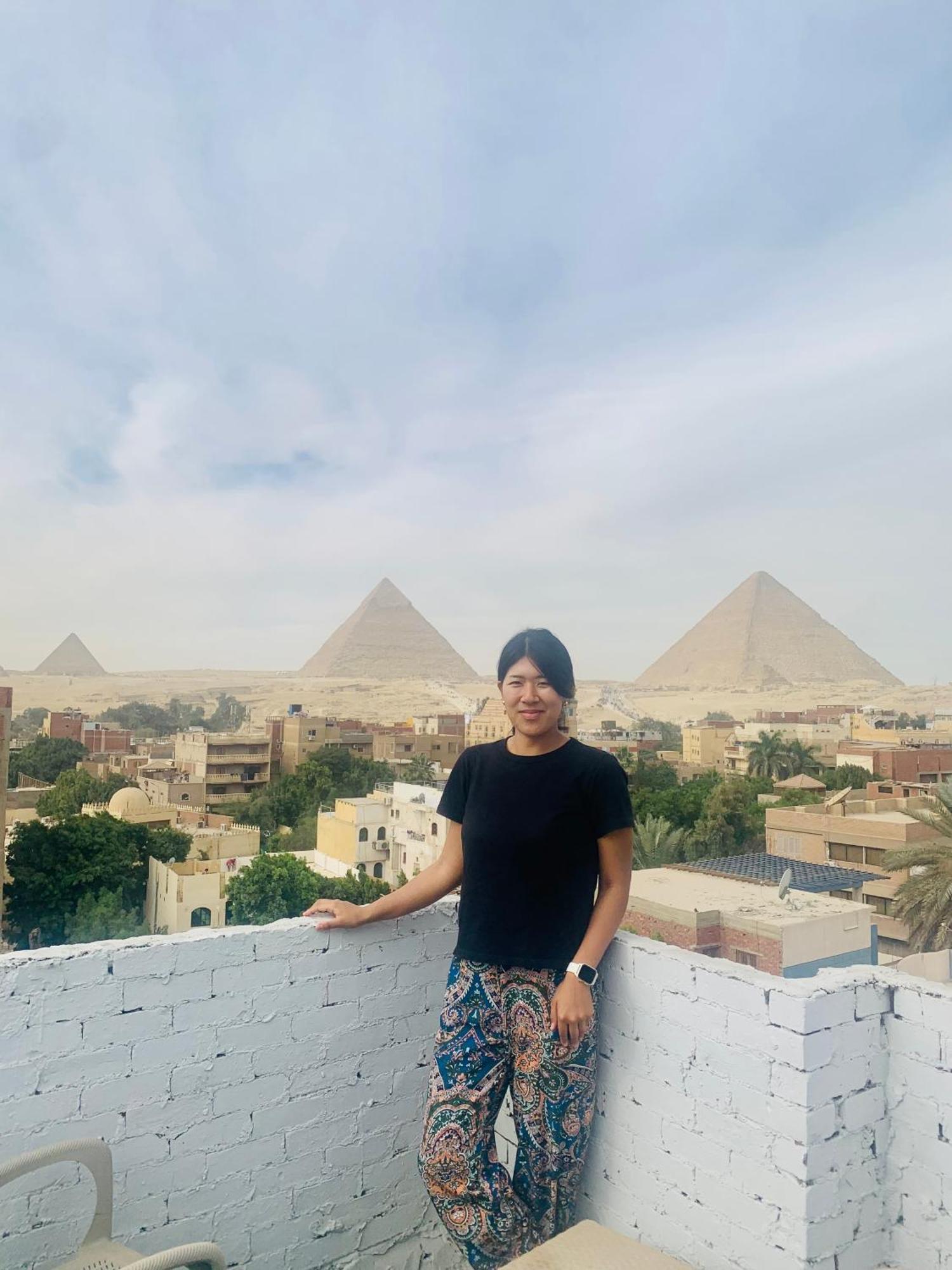 Apartamento Loay Pyramids View El El Cairo Exterior foto
