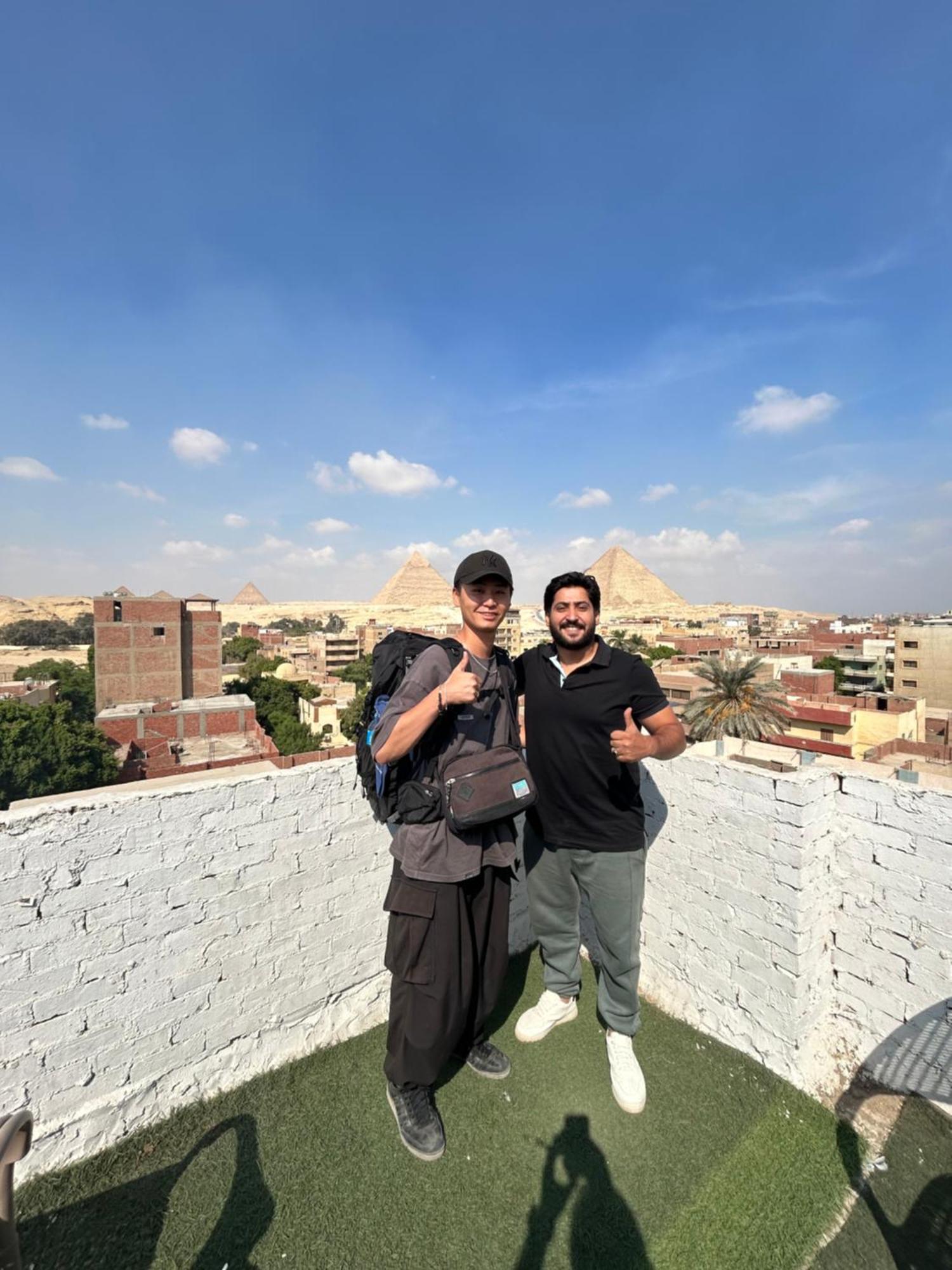 Apartamento Loay Pyramids View El El Cairo Exterior foto