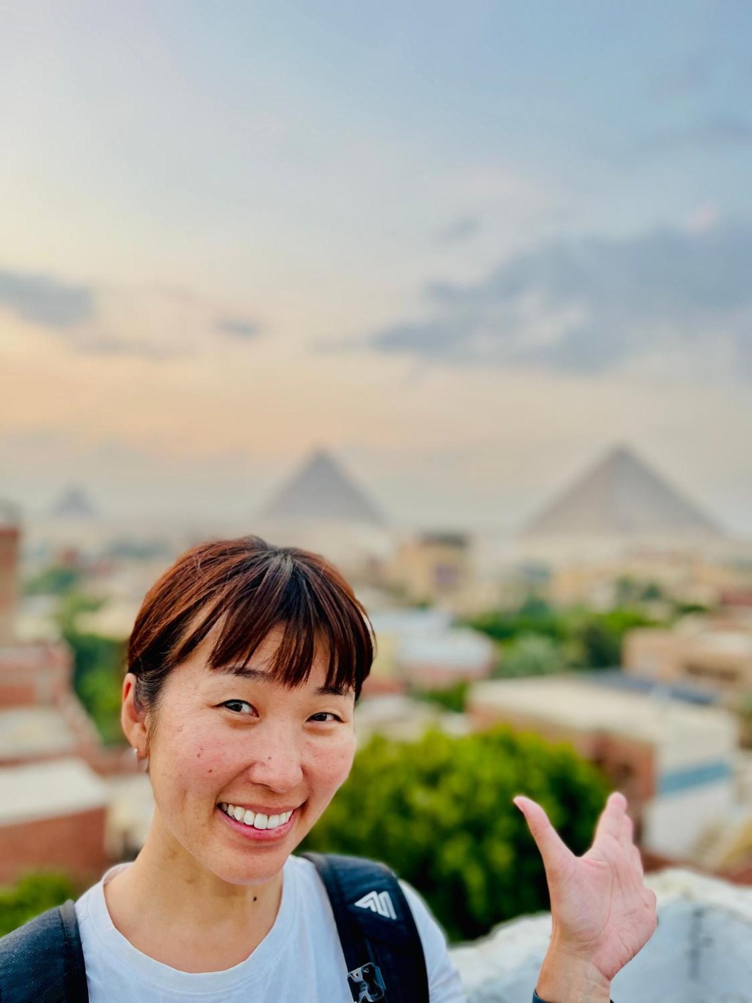 Apartamento Loay Pyramids View El El Cairo Exterior foto